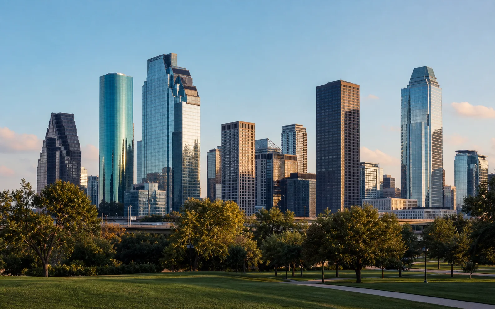 Downtown Houston skyline