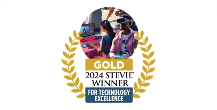 Gold Stevie Winner